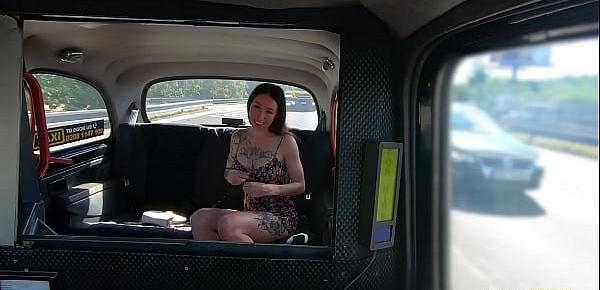  Fake Taxi Tattooed babe seduces the taxi driver by showing off her tattooed body